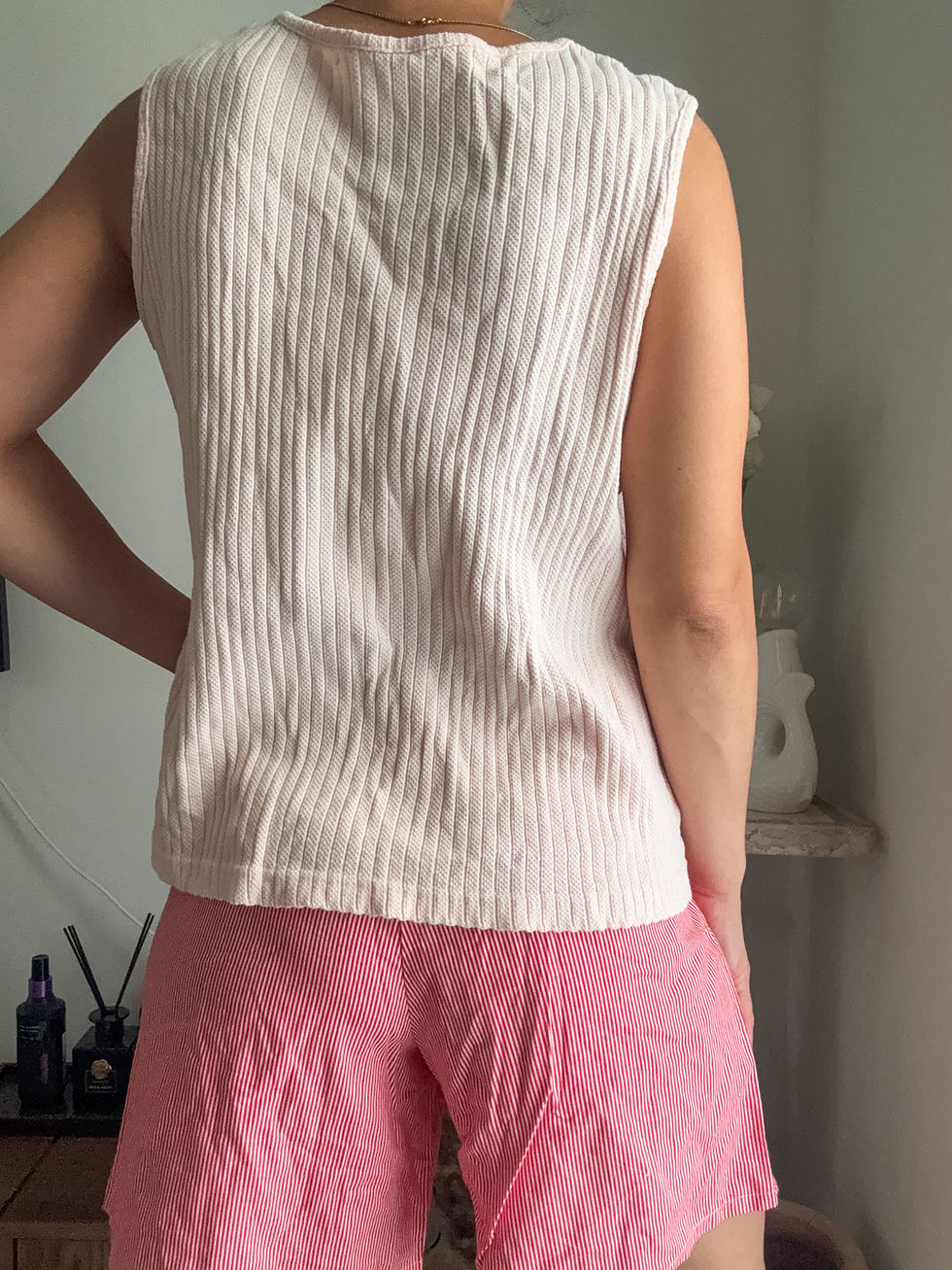 תמונה ממוזערת: Vintage rib knit top