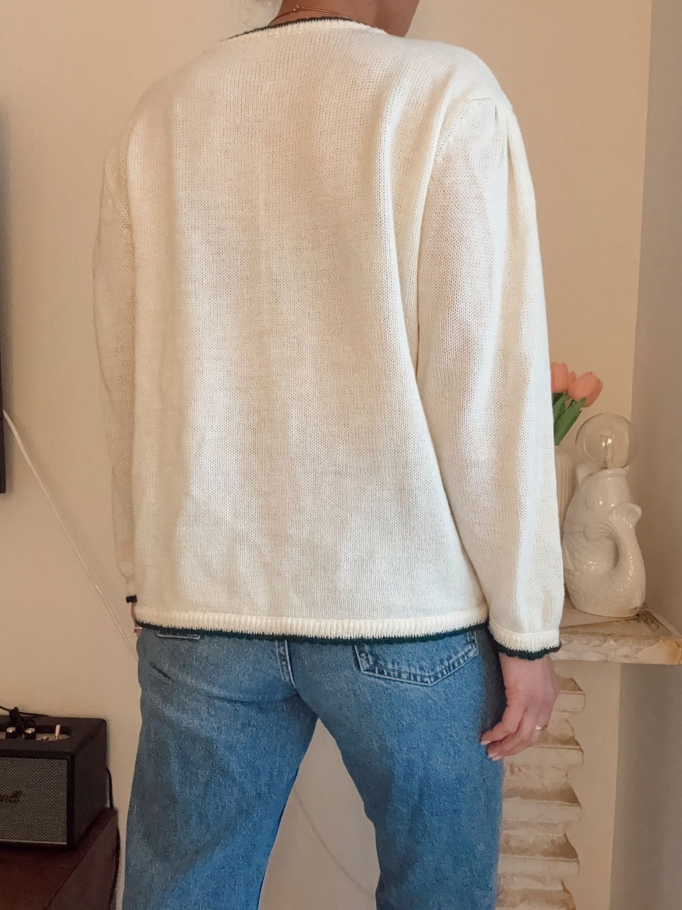 תמונה ממוזערת: Handmade embroidery cardigan 