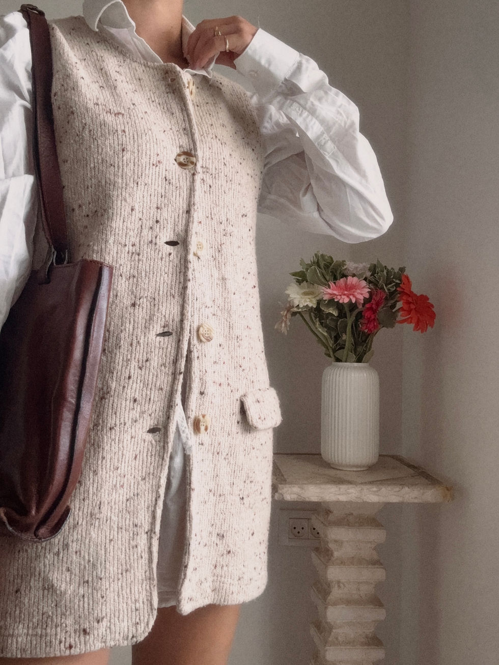 תמונה ממוזערת: Knitted wool vest 