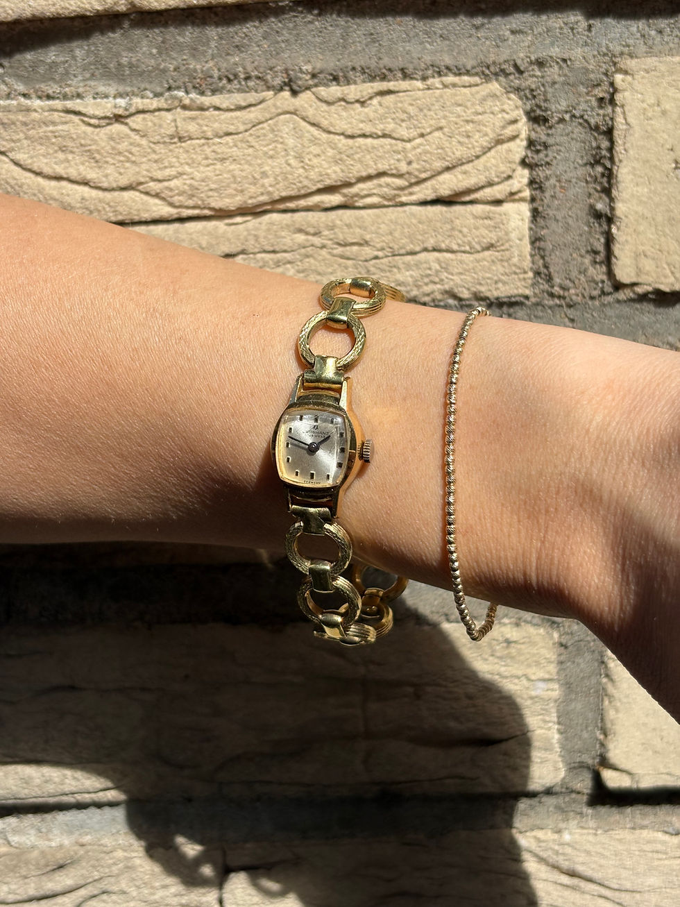 תמונה ממוזערת: Junghans golden rings vintage watch
