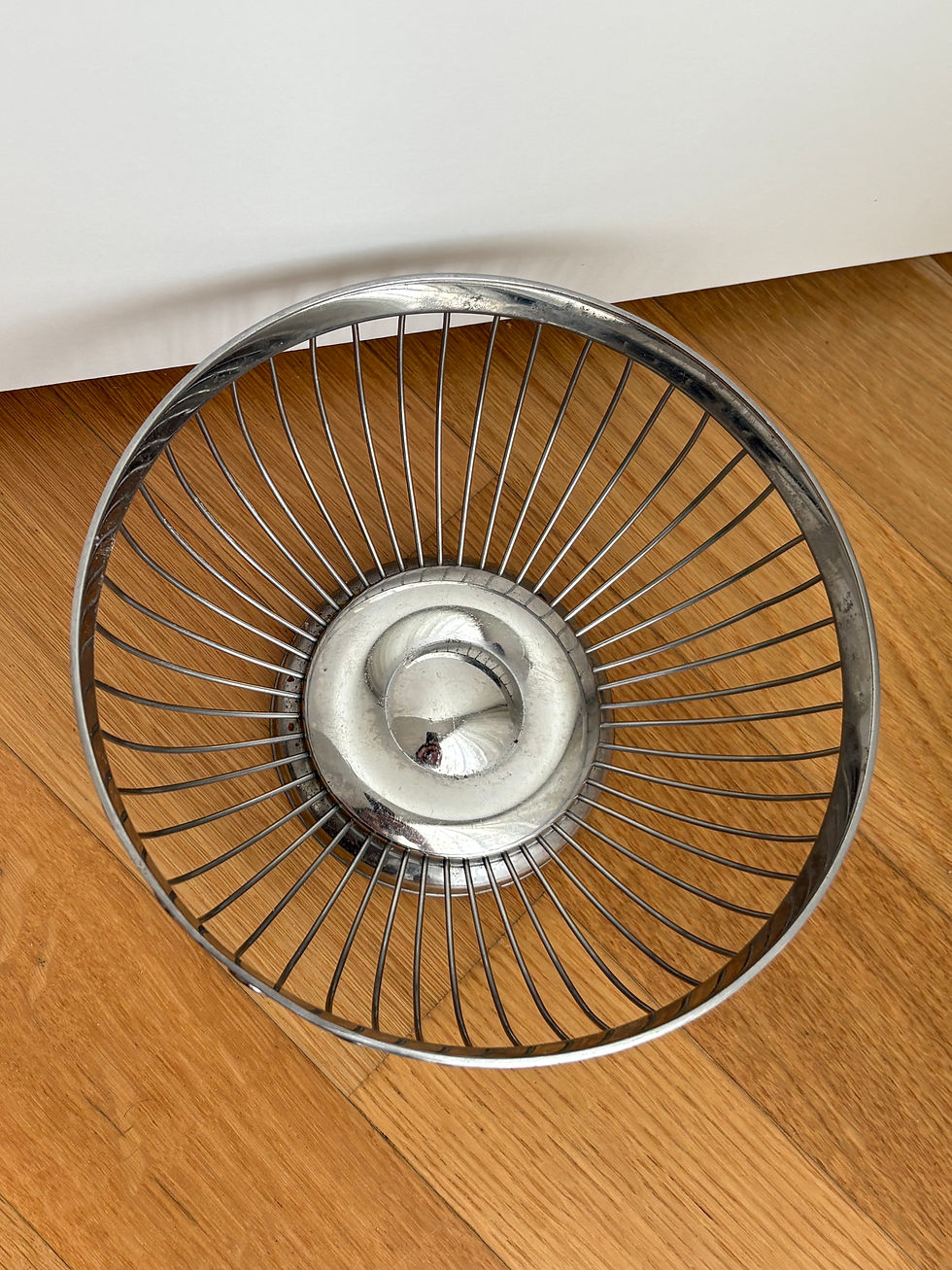 תמונה ממוזערת: Stainless steel vintage bowl