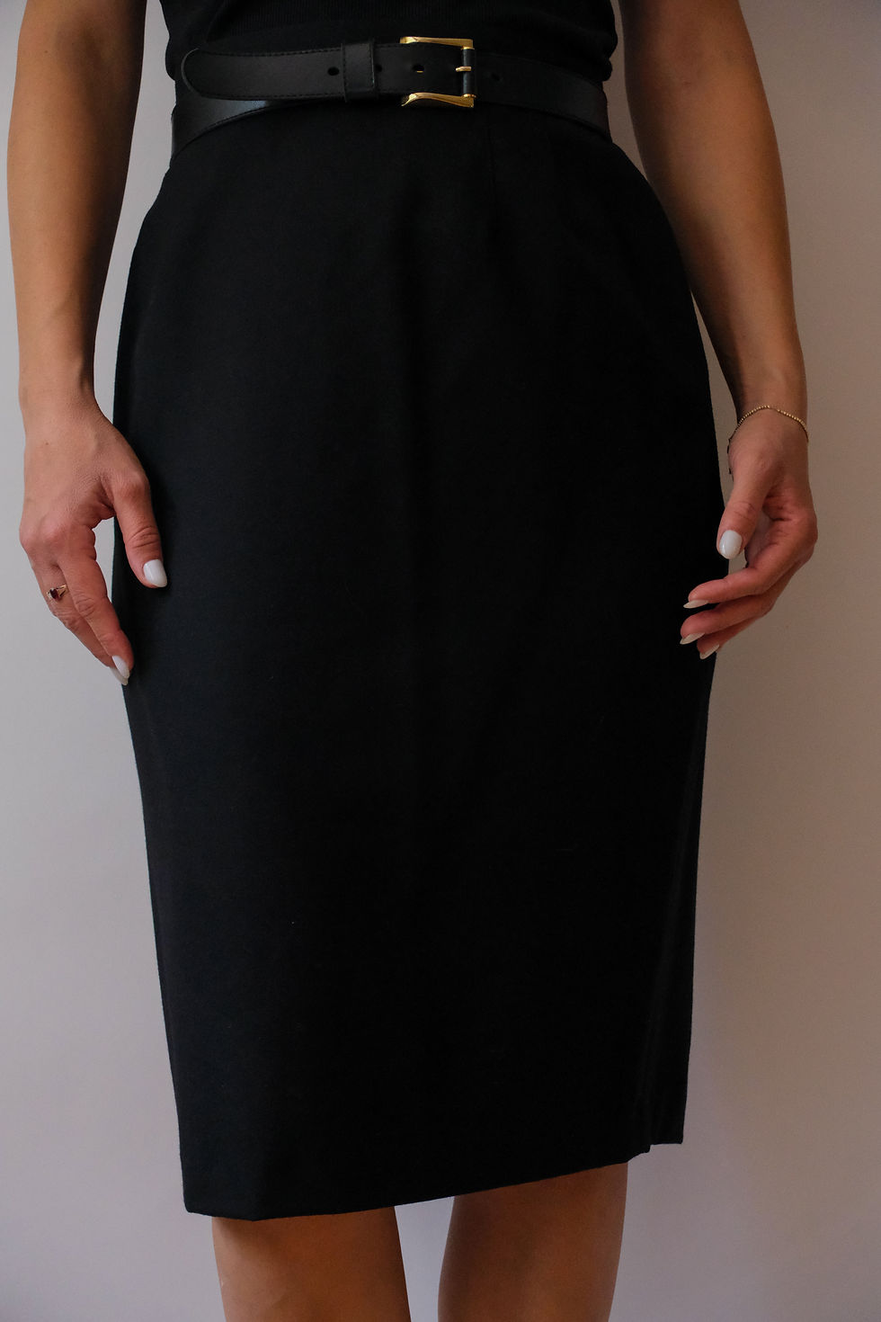 תמונה ממוזערת: Lady Polgat classic wool skirt