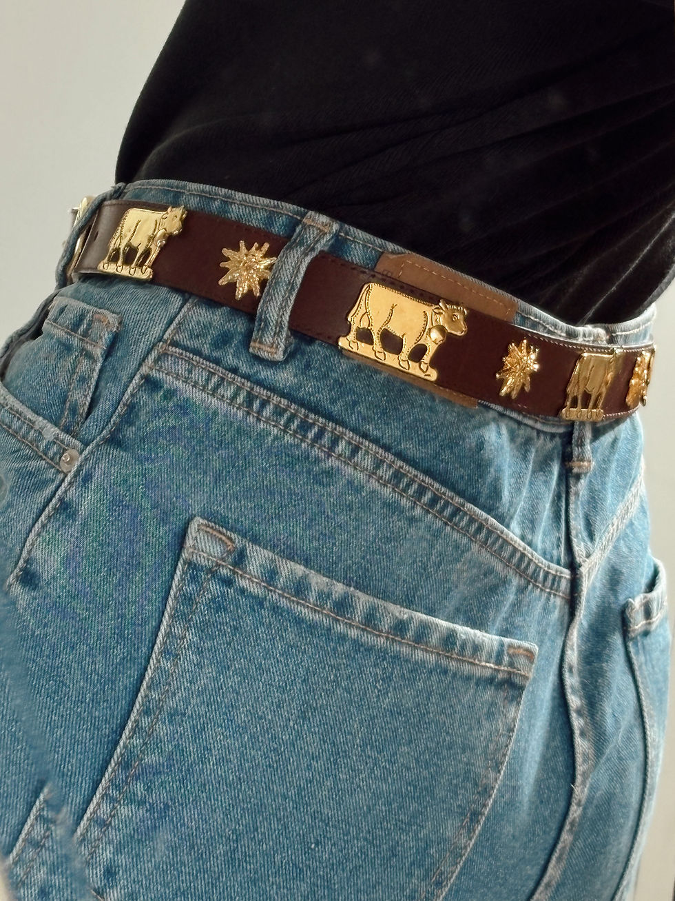 תמונה ממוזערת: Gold Elements belt