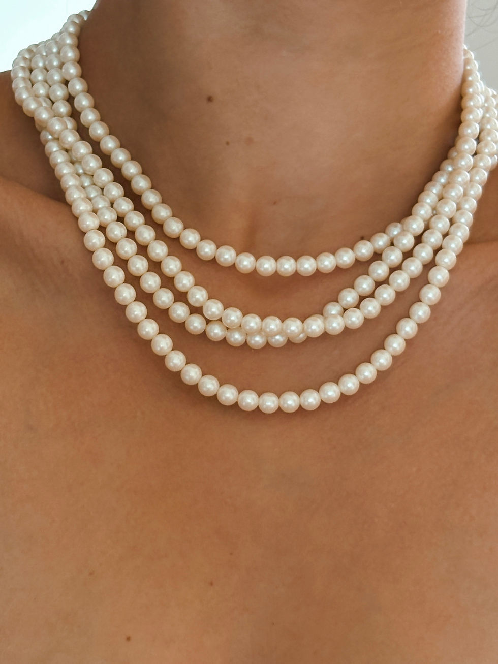 תמונה ממוזערת: vintage pearls necklace