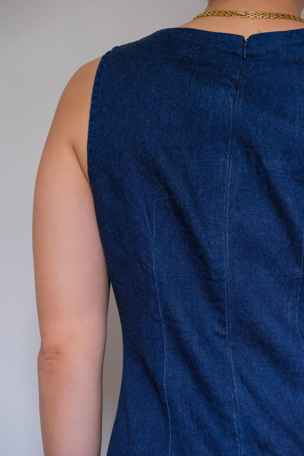 תמונה ממוזערת: Jeans flowers dress