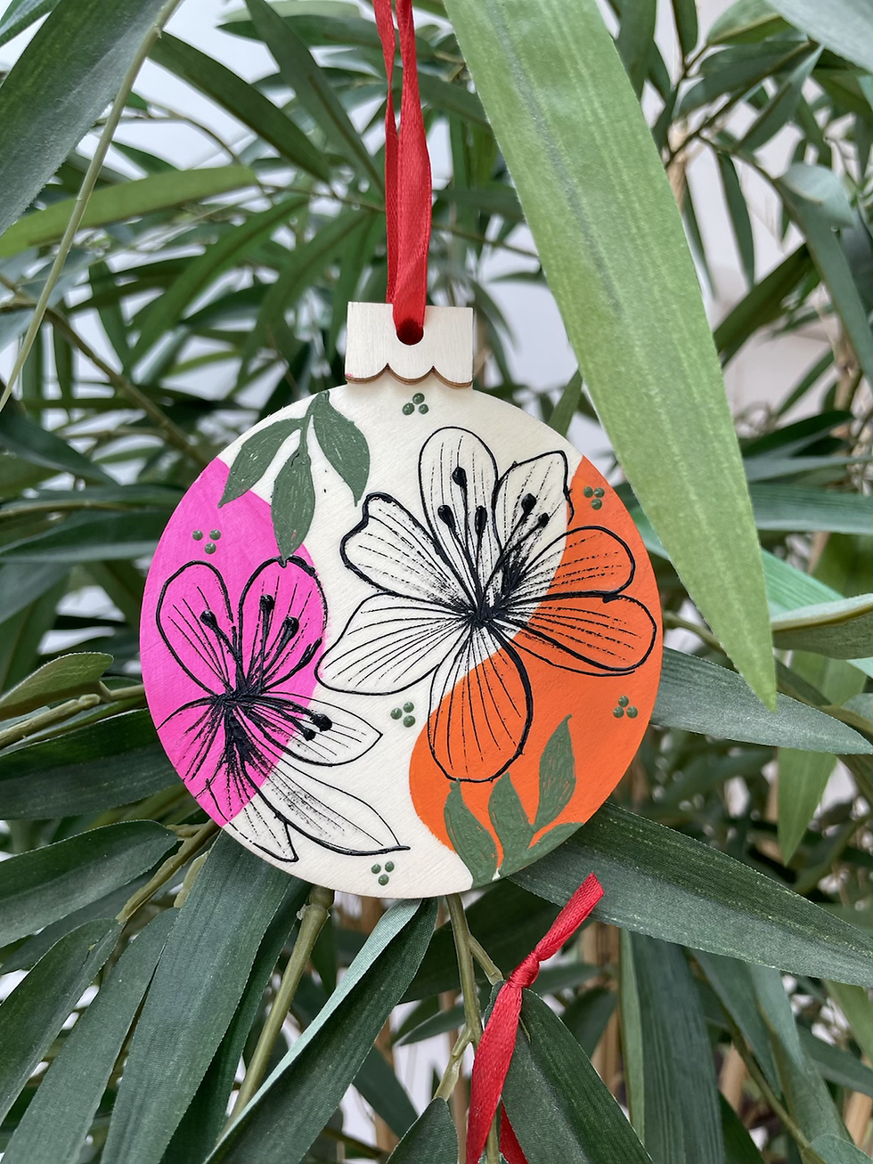 Thumbnail: Wooden manifesting ornaments 
