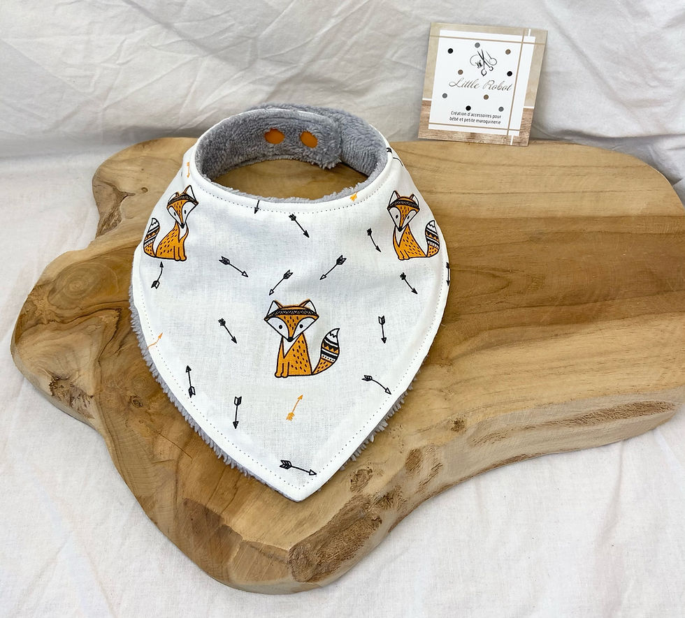 Miniature : Bavoir bandana