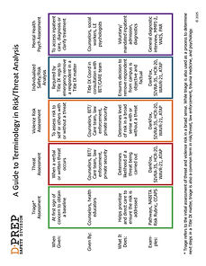 A Guide to Terminology in Risk/Threat Analysis