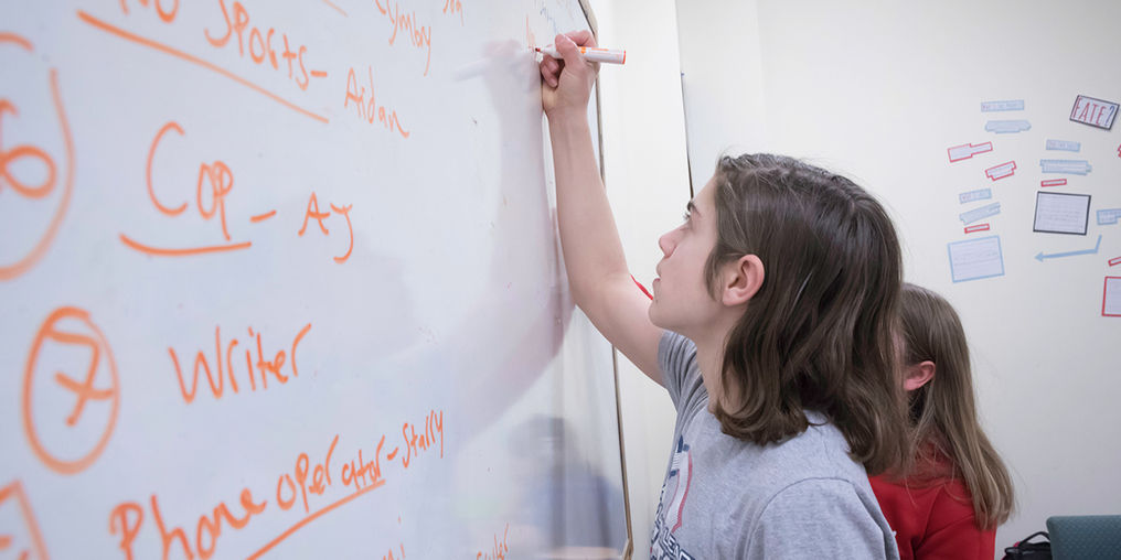 Kreiva students in class