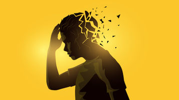 Adult Male Man Holding His Head And Stressed