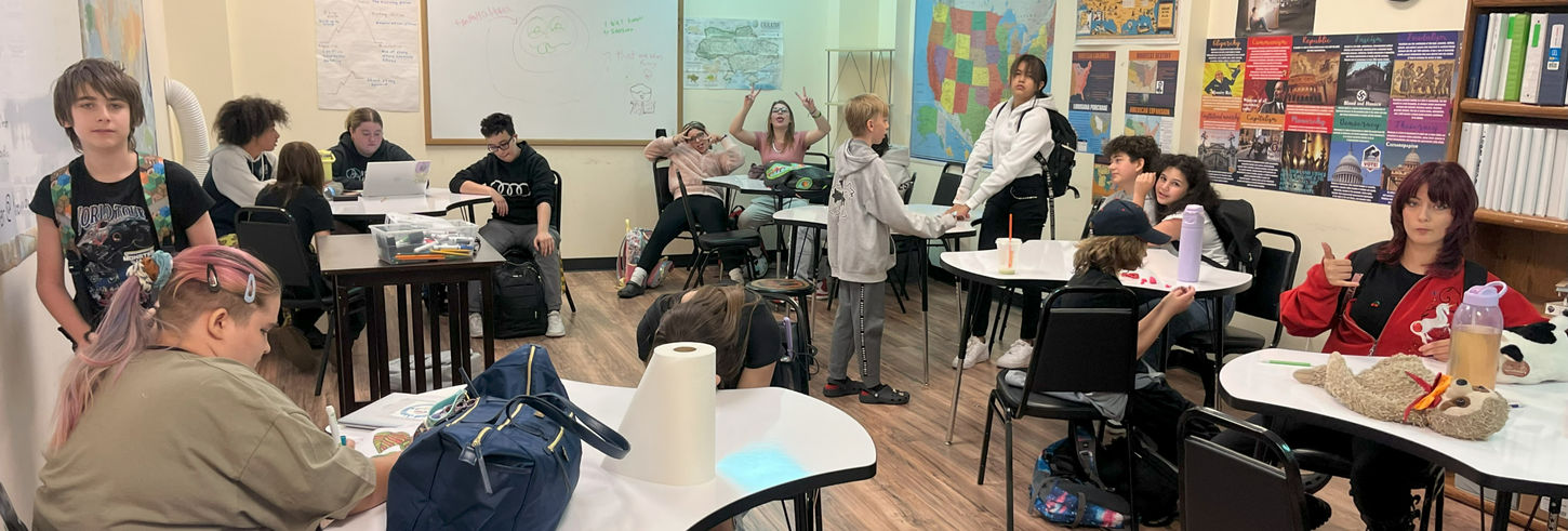 In a Kreiva classroom
