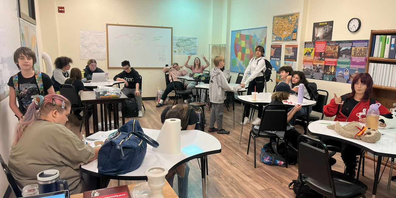 In a Kreiva classroom