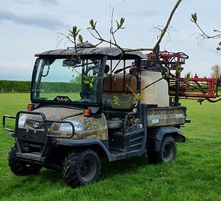 Kubota RTV sprayer