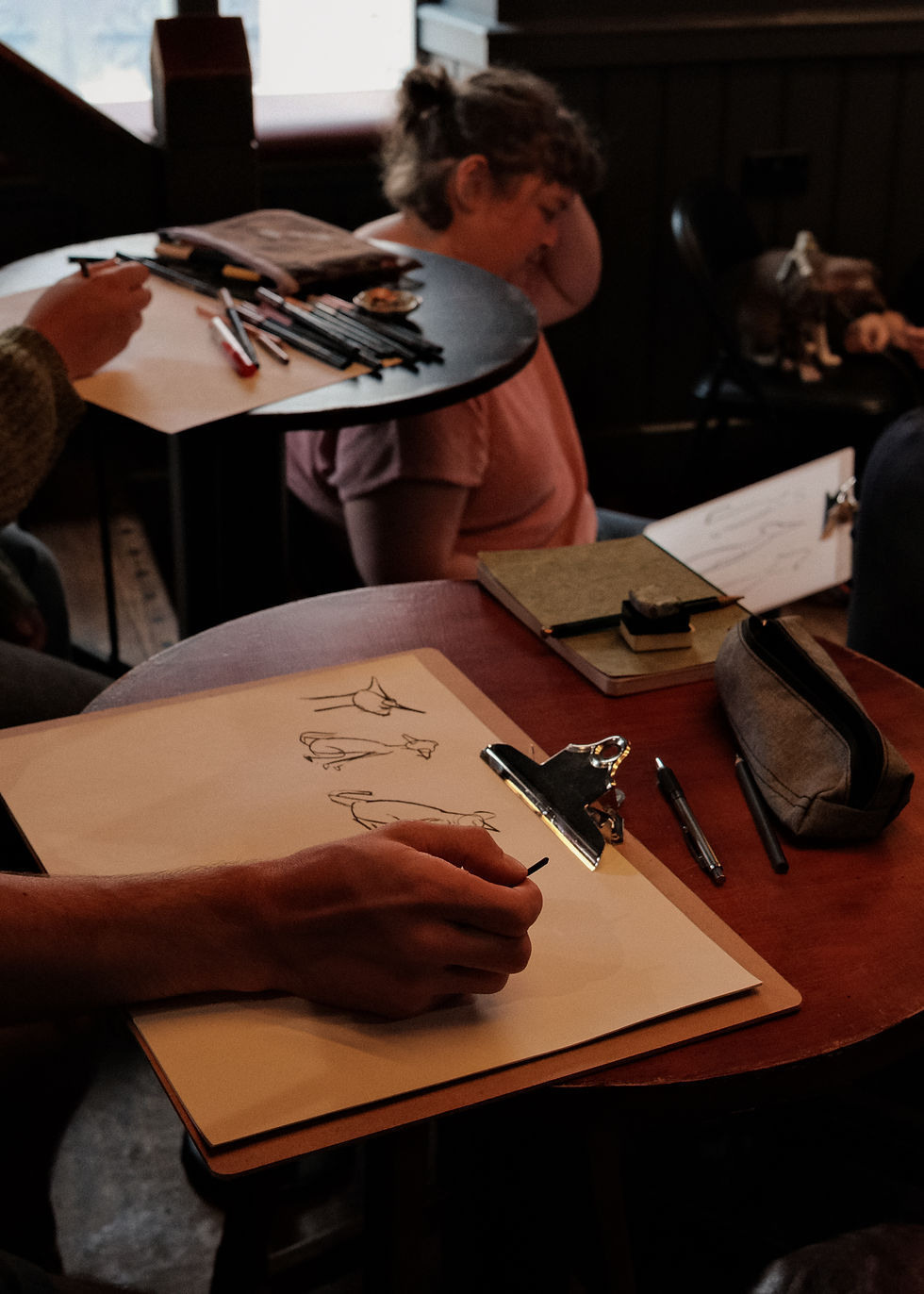 art work from pet life drawing