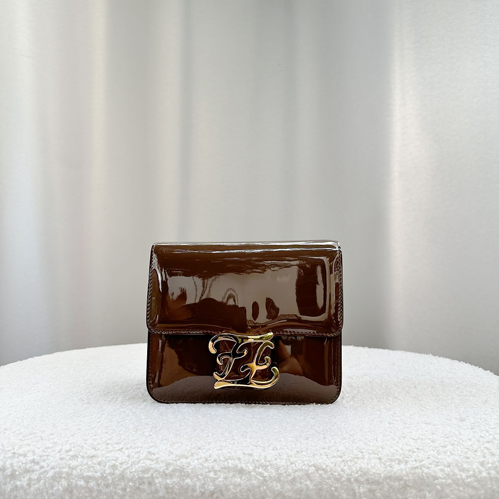 Fendi Kaligraphy Crossbody Bag