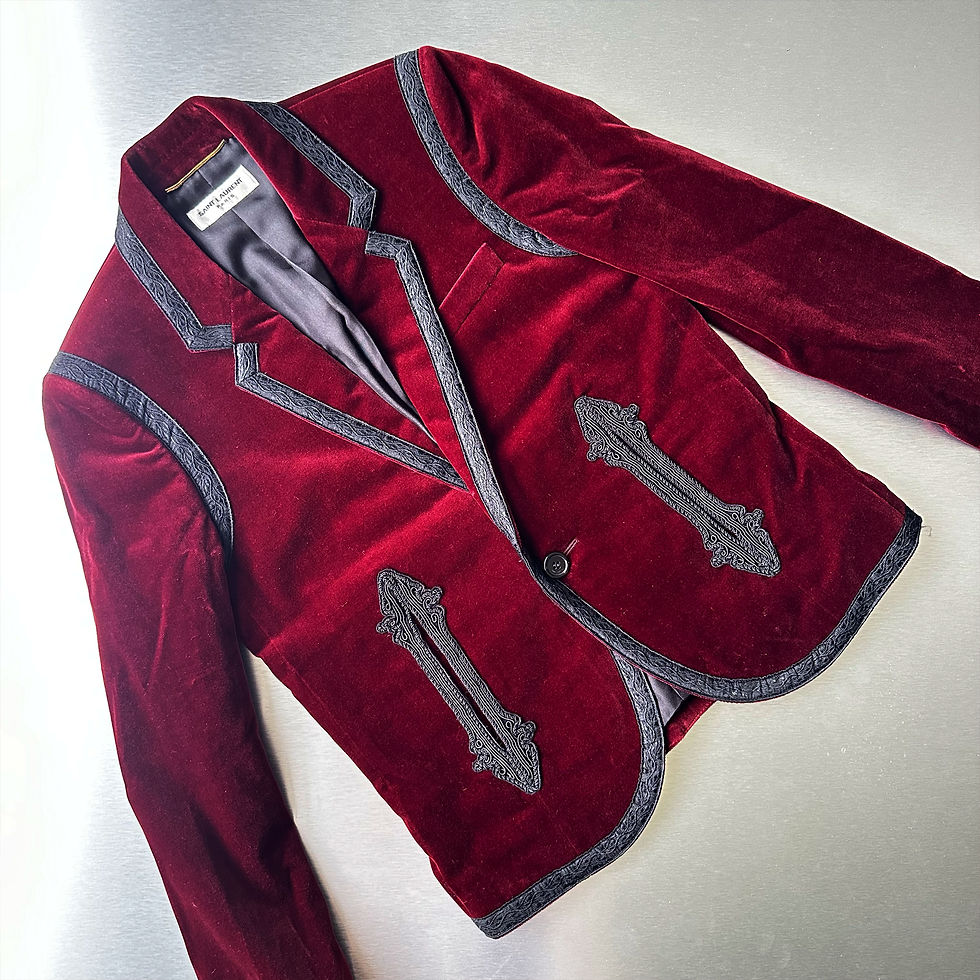 YSL Tailored Velvet Jacket