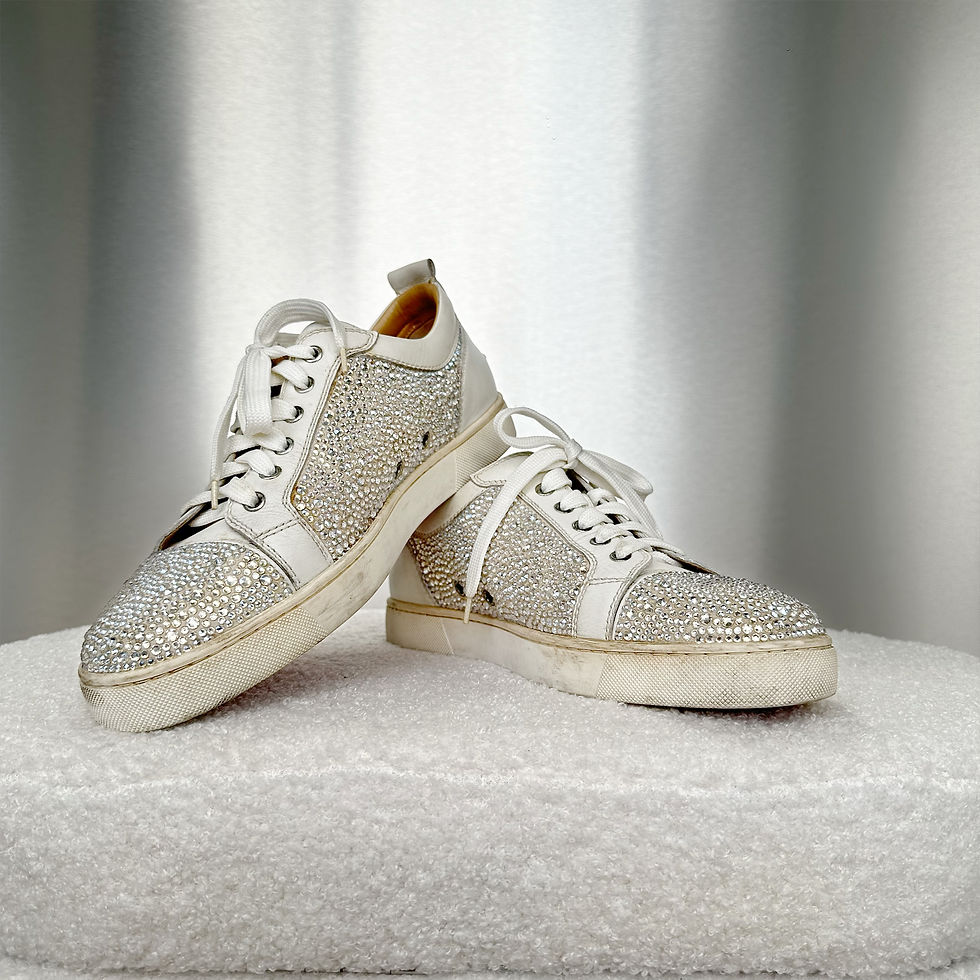 Christian Louboutin Louis Junior Strass