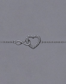Infinity Heart Bracelet