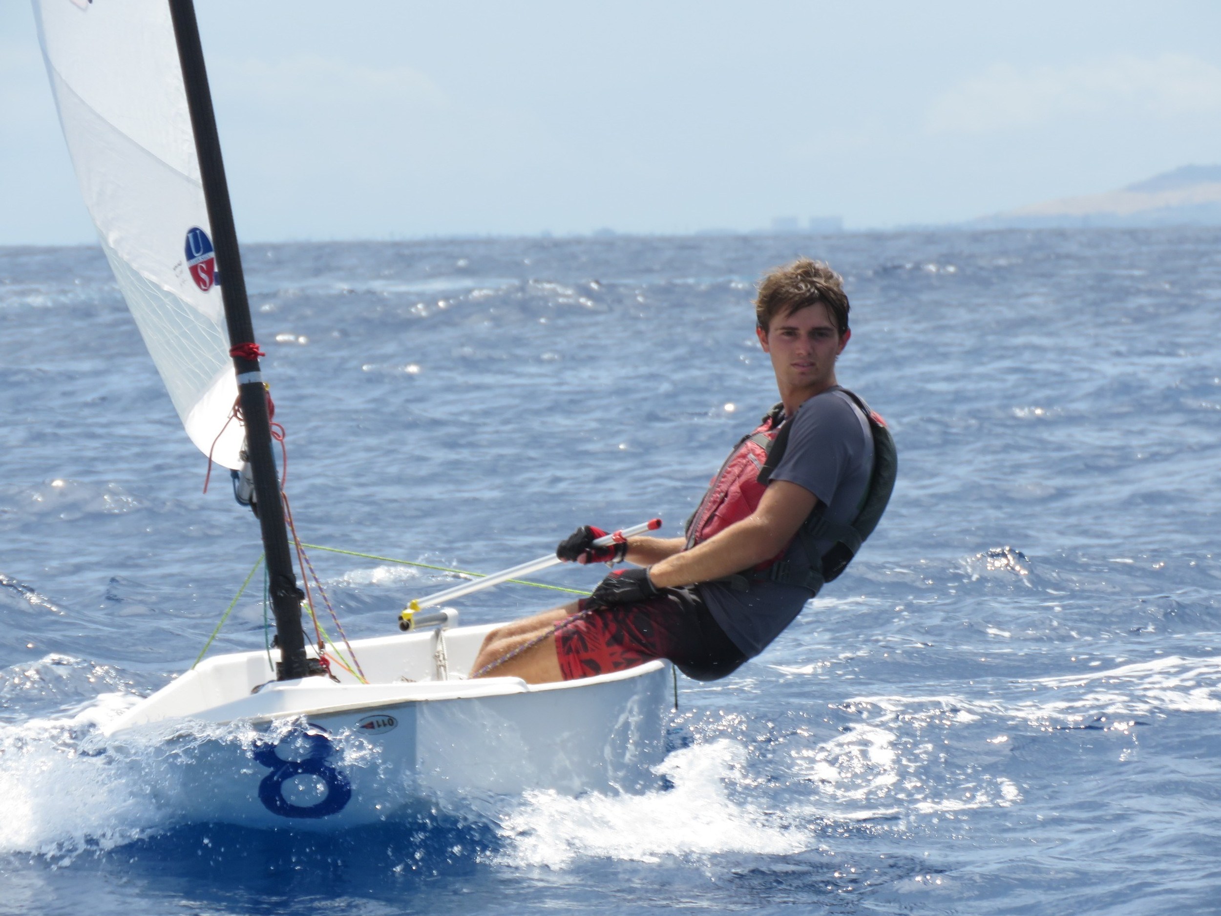 2022 Leadership Award Spencer Fleming HYSAsail