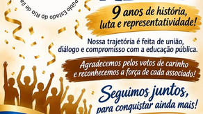 9 anos de história, luta e representatividade!