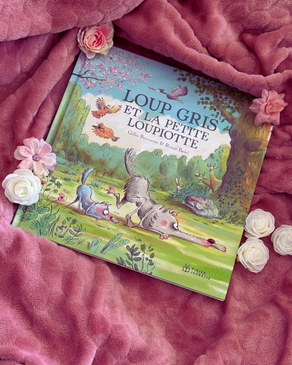 ✨ « Loup gris et la petite Loupiotte » de Gilles Bizouerne et Ronan Badel ✨