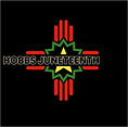 Hobbs Juneteenth Logo with a Zia symbol behind it.
