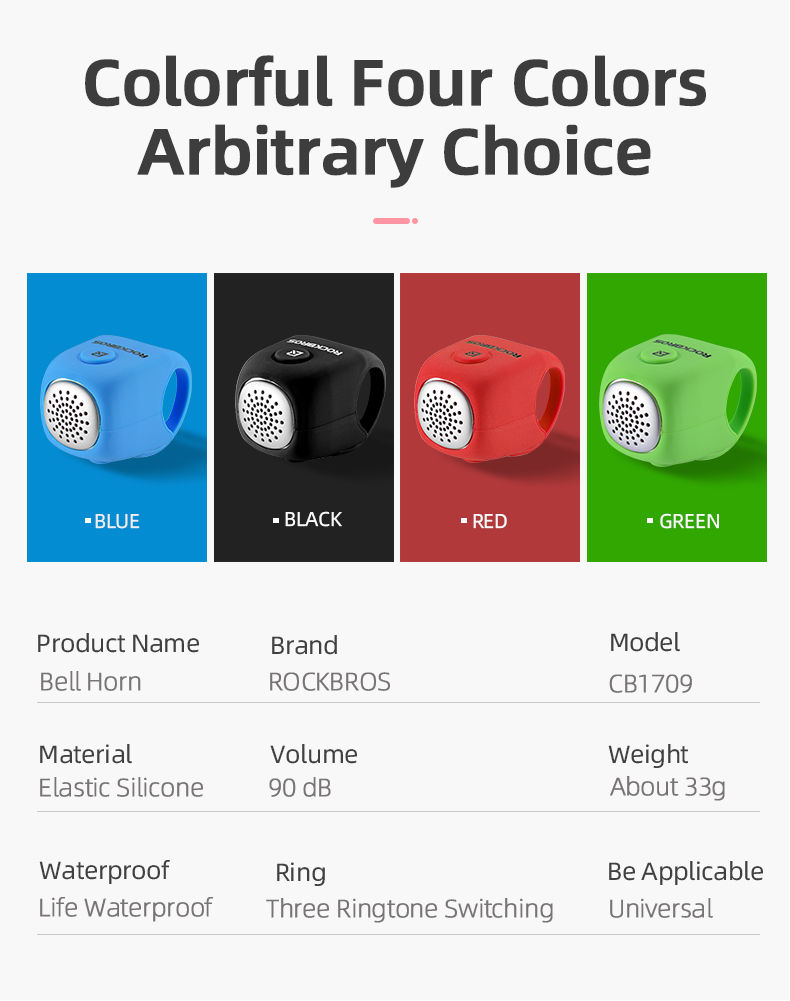 Thumbnail: ROCKBROS Electric Cycling Bell