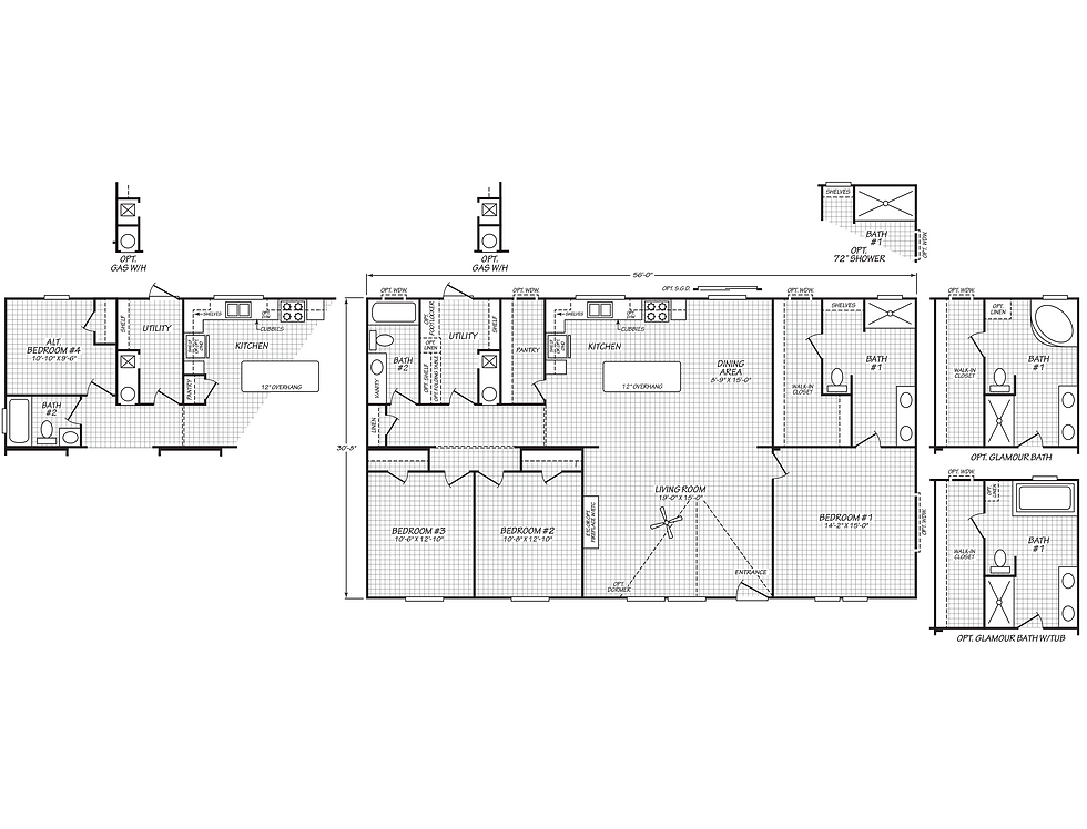 Melon G345 Floor Plan