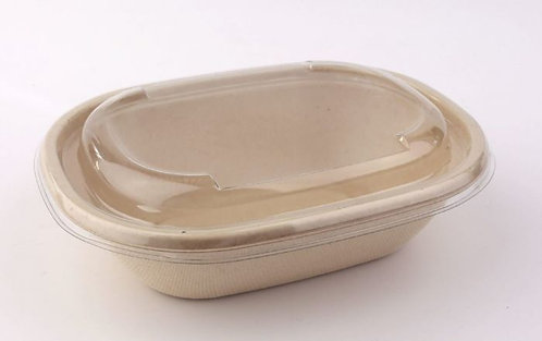 1000ml/34oz Oval Container with Lid