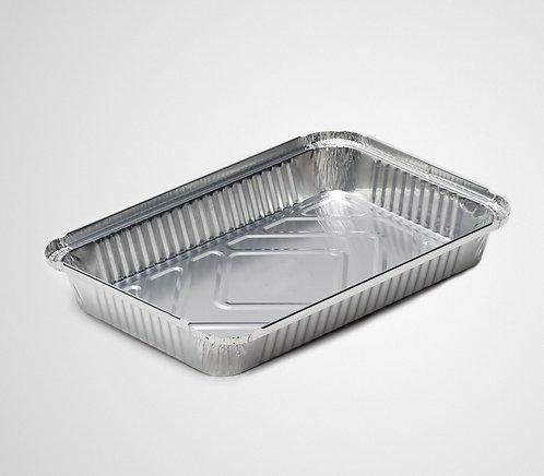 83120 ALUMINIUM CONTAINER WITH LID - 400 PCS