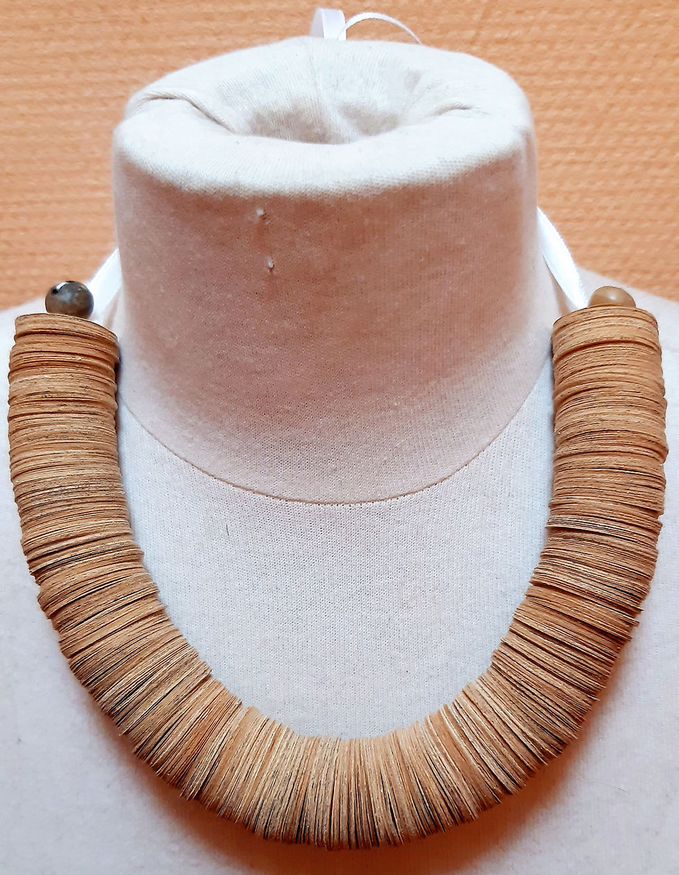 Thumbnail: Unique old paper necklaces