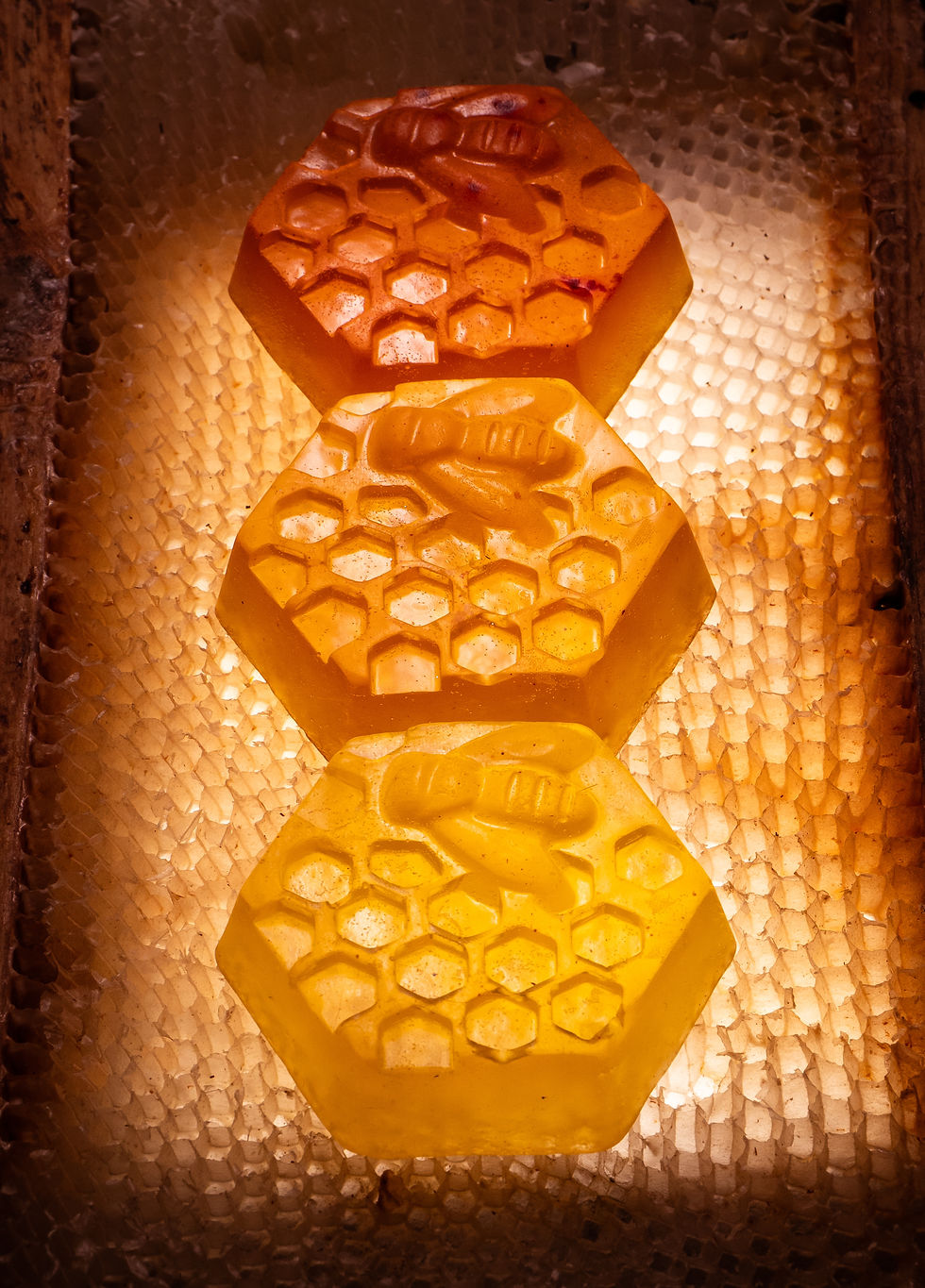 Savon nid d'abeille