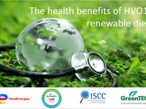 HVO100 renewable diesel - the health benefits of HVO100