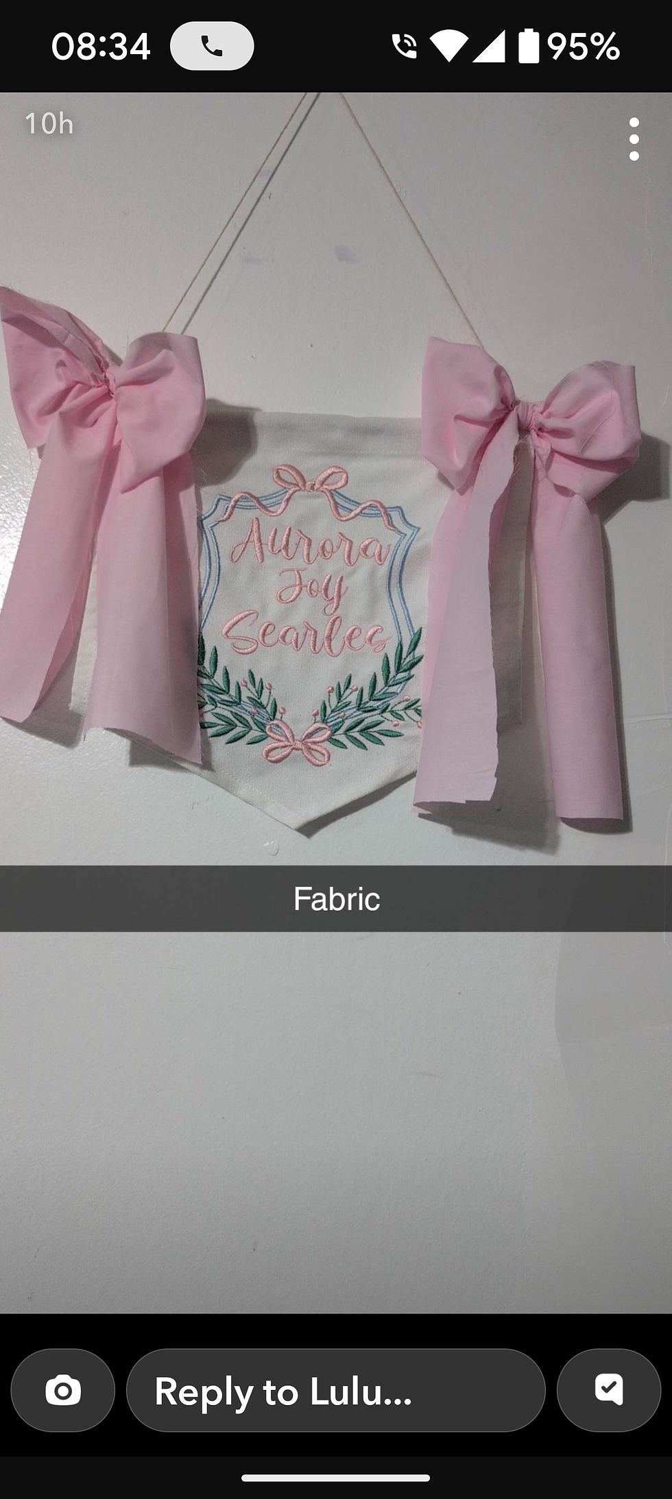 Thumbnail: Birth announcement flags