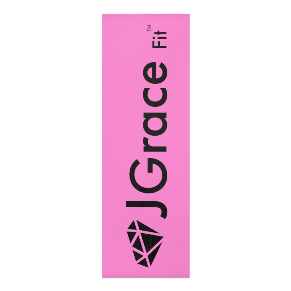 Pink Foam Yoga Mat