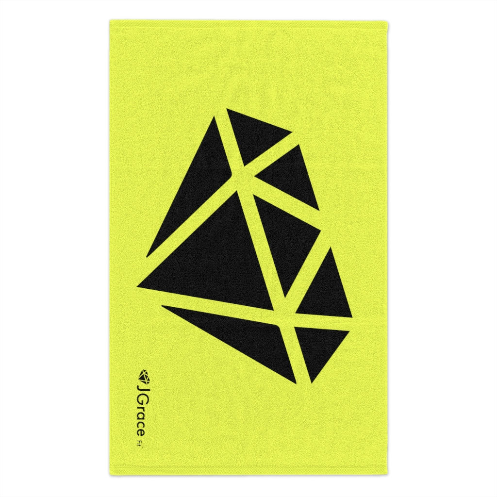 Rally Towel, 11x18, JGrace Yellow