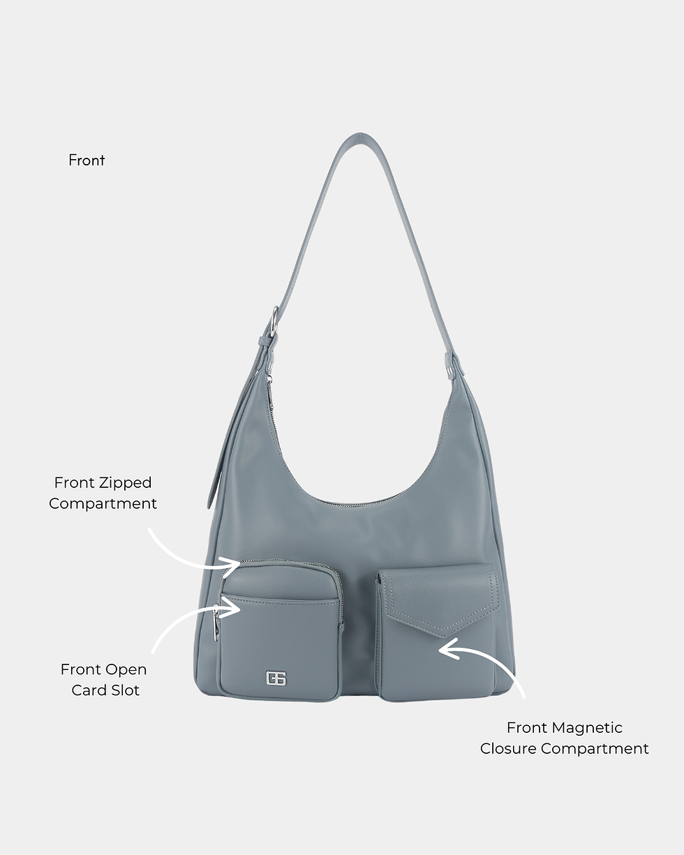 Thumbnail: Koda Hobo Bag (Chocolate)