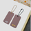 Thumbnail: Customised Keychain (Black Hardware)