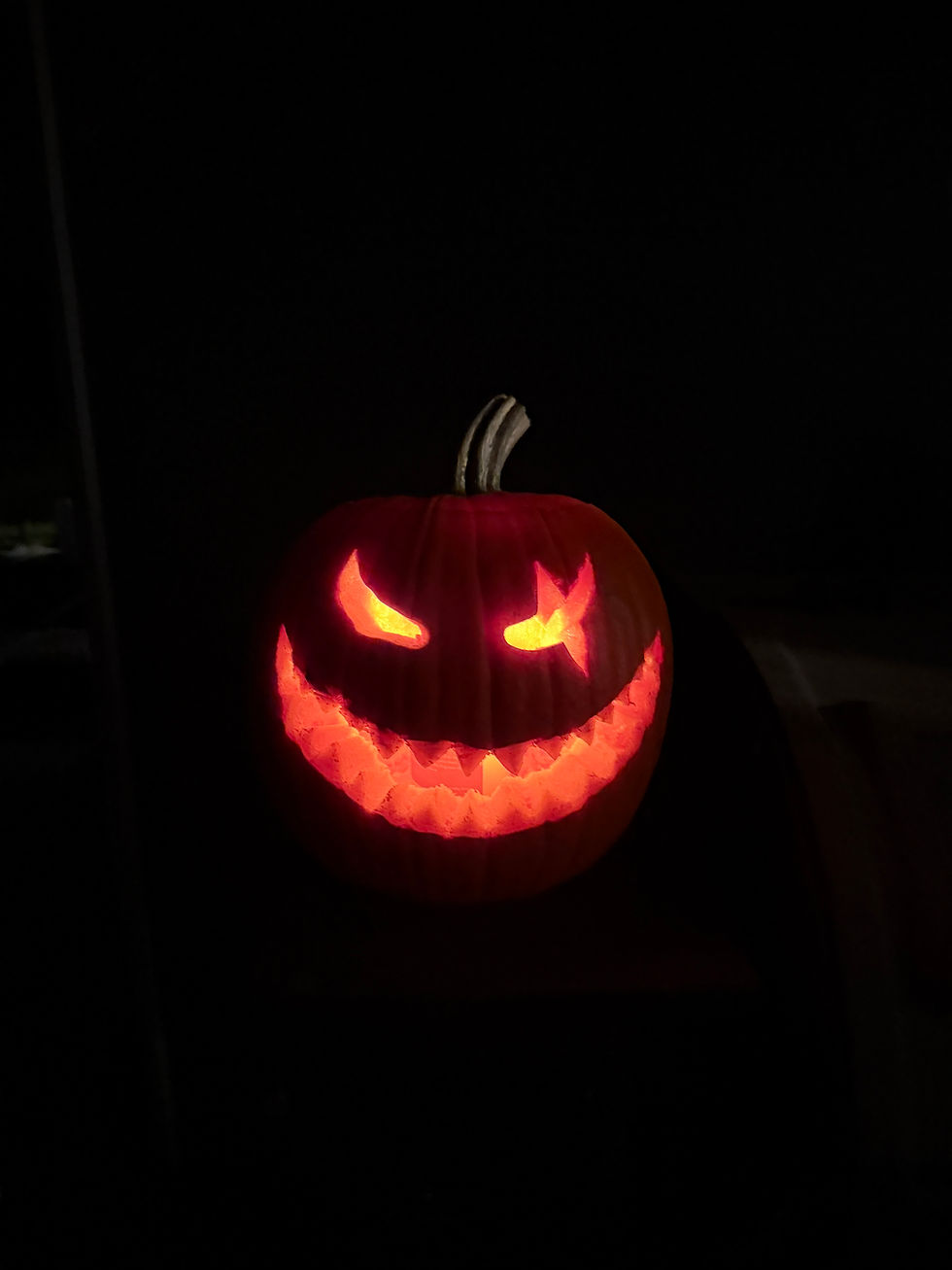 How to Carve a Scary Pumpkin