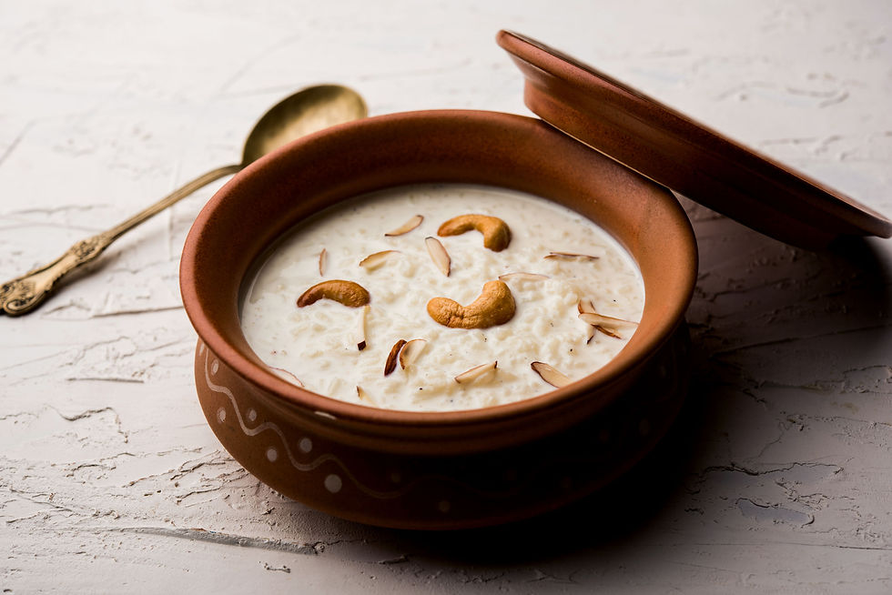 Sheer khurma served in a bowl