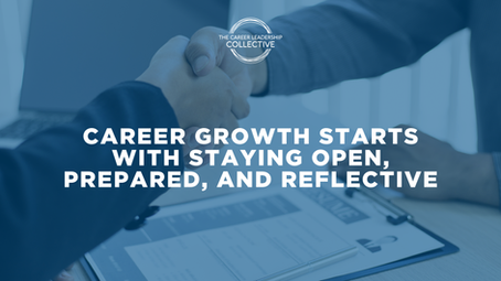 Embracing Your Own Growth in Career Development