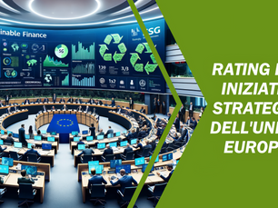🌍 Rating ESG: Iniziativa Strategica dell'Unione Europea