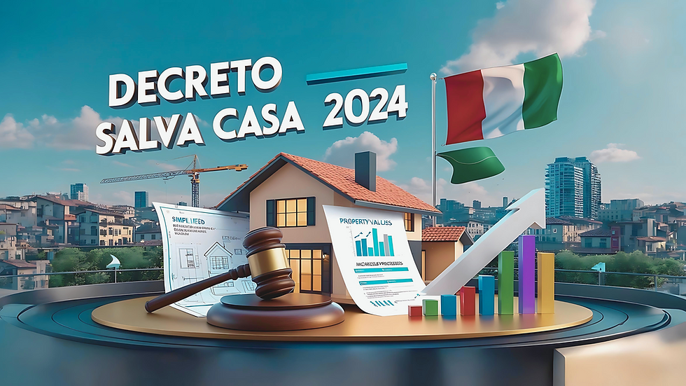 🏠Home Save Decree 2024 (Decreto Salva Casa 2024): Guide to Innovations