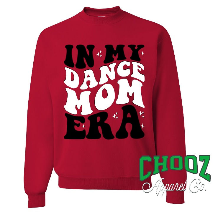 Thumbnail: In My Dance Mom Era (Black Glitter Print)