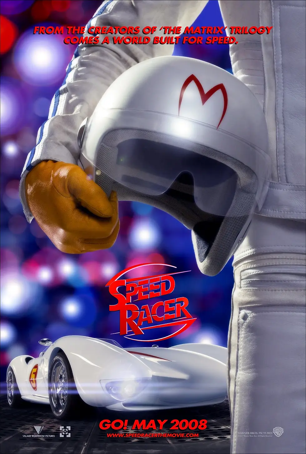 Speed Racer is a 2008 sports action comedy film written and directed by the Wachowskis.[a] It is based on the 1960s manga and anime series of the same name. Starring Emile Hirsch, Christina Ricci, John Goodman, Susan Sarandon, Matthew Fox, Roger Allam, Benno Fürmann, Hiroyuki Sanada, Rain and Richard Roundtree, the plot revolves around Speed Racer, an 18-year-old automobile racer who follows his apparently deceased brother's career, choosing to remain loyal to his family and their company Racer Motors, which causes difficulties after he refuses a contract that E.P. Arnold Royalton, owner of Royalton Industries, offers him.