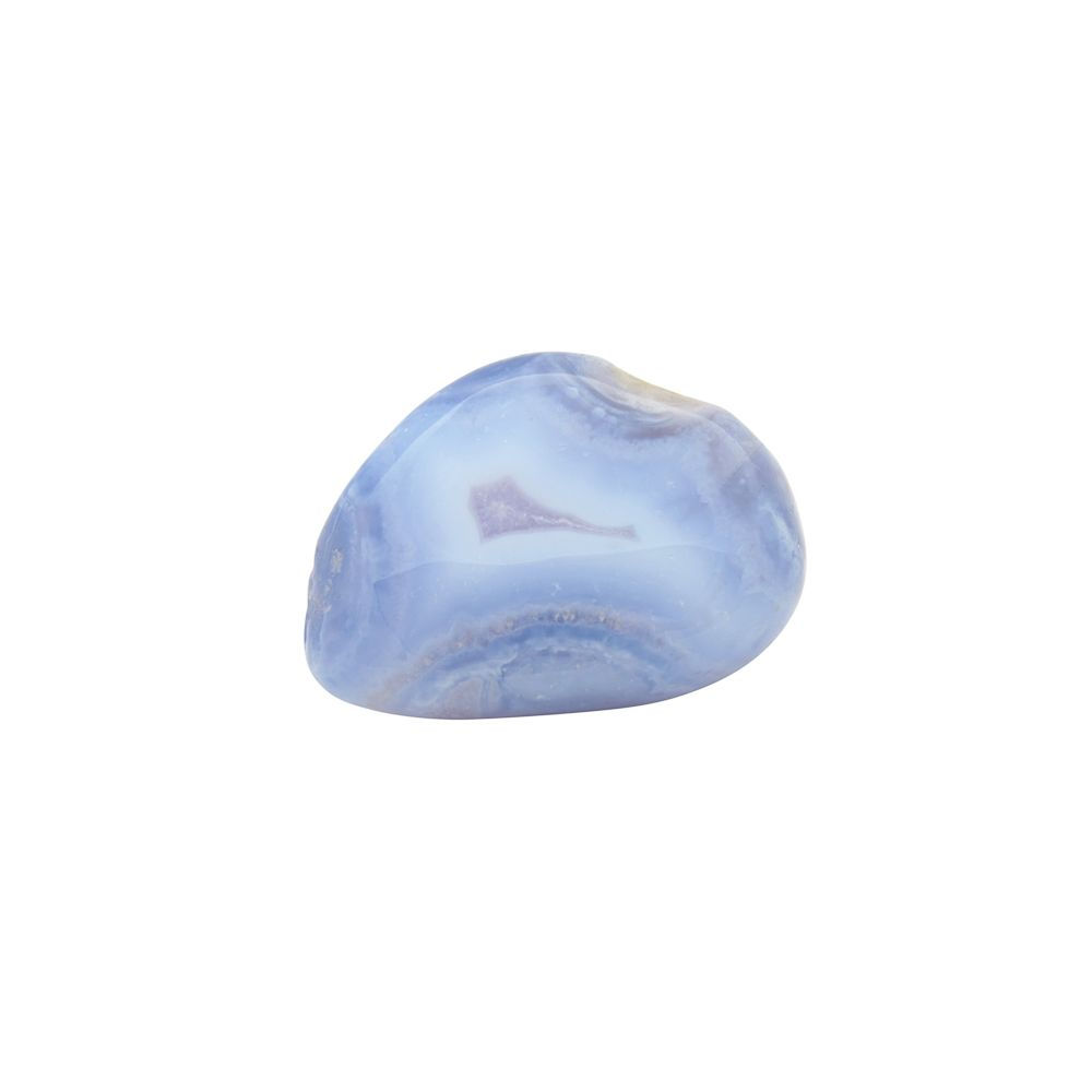 Blue Agate Tumblestone