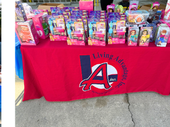 "Giveaways for the Holidays"- LA Inc.'s Annual Christmas Toy Drive