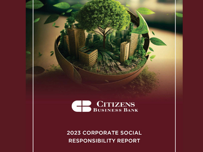 Citizens Business Bank Corporate Social Responsibility Report