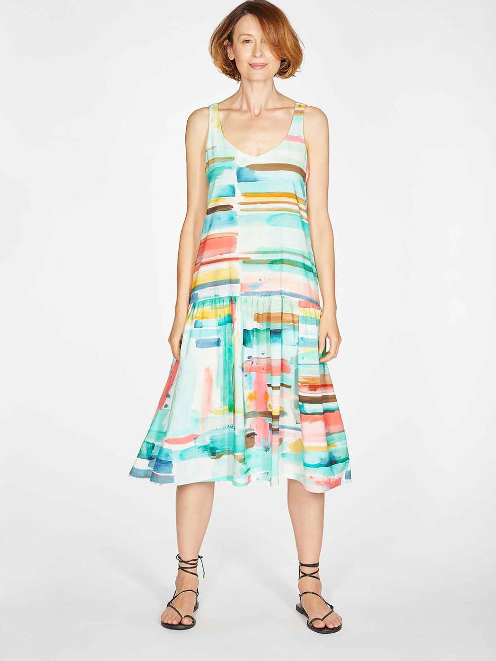 Thumbnail: Pintello Organic Cotton Modal Drop Waist Dress