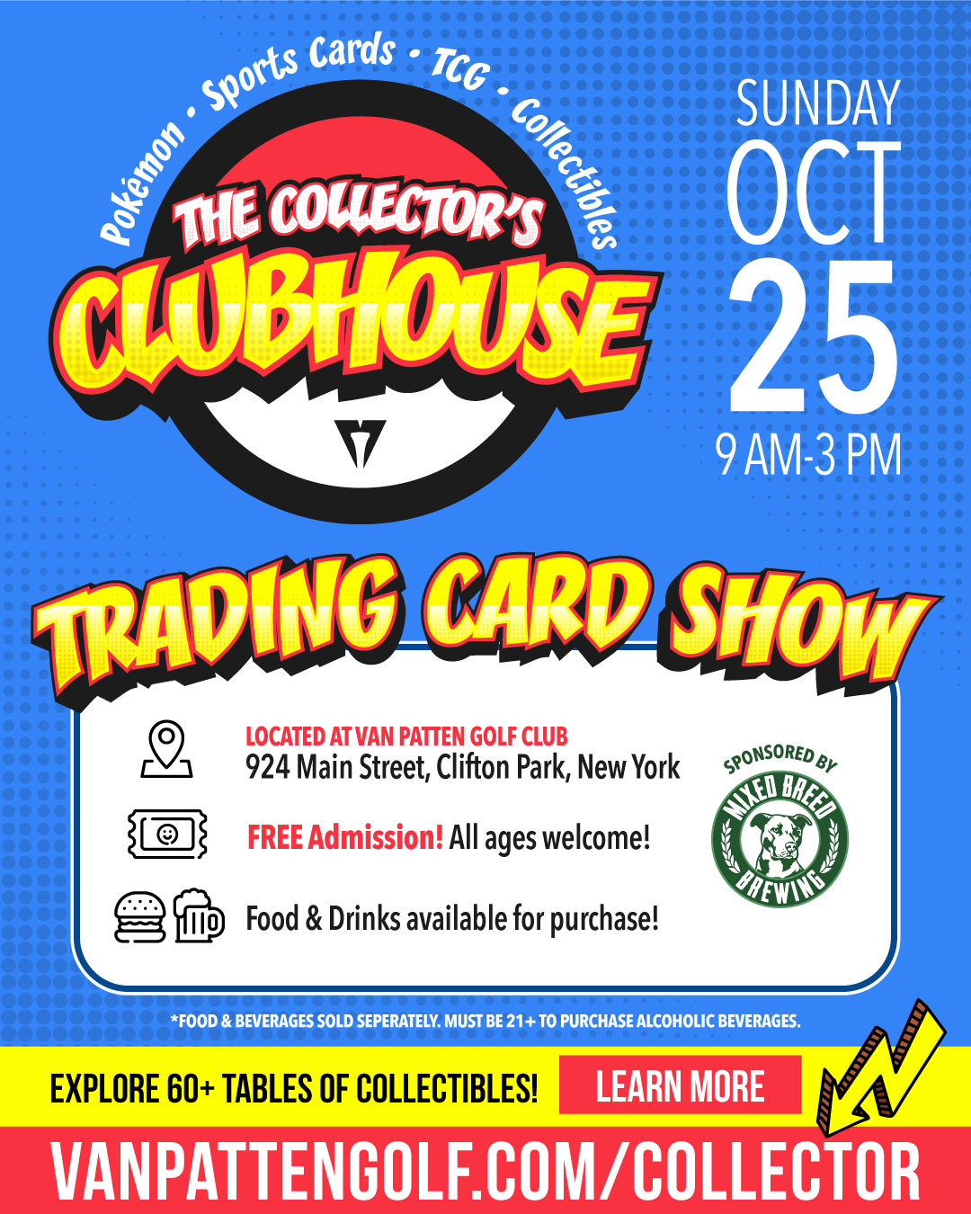 The Collector's Clubhouse flyer